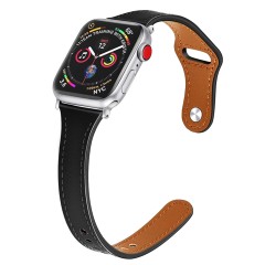 Curea dama pentru Apple Watch 1/2/3/4/5/6/7/8/9/SE/SE 2/Ultra/Ultra 2 (42/44/45/49mm) - Techsuit Watchband (W033) - Black Curea dama pentru Apple Watch 1/2/3/4/5/6/7/8/9/SE/SE 2/Ultra/Ultra 2 (42/44/45/49mm) - Techsuit Watchband (W033) - Black