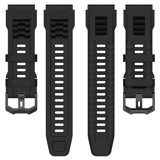 Curea pentru Amazfit T-Rex Ultra - Techsuit Watchband (W067) - Black