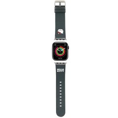 Curea pentru Apple Watch 1/2/3/4/5/6/7/8/9/10/SE/SE 2 (38/40/41/42mm) - Hello Kitty Strap Leather Kitty Head (HKAWMPGKHK) - Black Curea pentru Apple Watch 1/2/3/4/5/6/7/8/9/10/SE/SE 2 (38/40/41/42mm) - Hello Kitty Strap Leather Kitty Head (HKAWMPGKHK) - Black