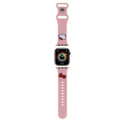 Curea pentru Apple Watch 1/2/3/4/5/6/7/8/9/10/SE/SE 2/Ultra/Ultra 2 (42/44/45/46/49mm) - Hello Kitty Strap Silicone (HKAWLSCHBLP) - Pink Curea pentru Apple Watch 1/2/3/4/5/6/7/8/9/10/SE/SE 2/Ultra/Ultra 2 (42/44/45/46/49mm) - Hello Kitty Strap Silicone (HKAWLSCHBLP) - Pink