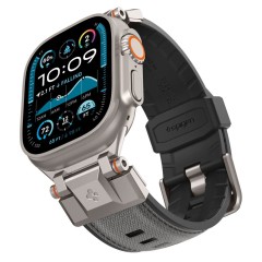 Curea pentru Apple Watch 1/2/3/4/5/6/7/8/9/10/SE/SE 2/Ultra/Ultra 2 (42/44/45/46/49mm) - Spigen DuraPro Armor - Grey Curea pentru Apple Watch 1/2/3/4/5/6/7/8/9/10/SE/SE 2/Ultra/Ultra 2 (42/44/45/46/49mm) - Spigen DuraPro Armor - Grey