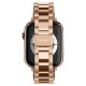 Curea pentru Apple Watch 1/2/3/4/5/6/7/8/9/SE/SE 2 (38/40/41mm) - Spigen Modern Fit - Rose Gold