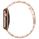 Curea pentru Apple Watch 1/2/3/4/5/6/7/8/9/SE/SE 2 (38/40/41mm) - Spigen Modern Fit - Rose Gold