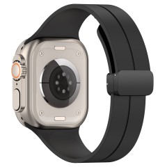 Curea pentru Apple Watch 1/2/3/4/5/6/7/8/9/SE/SE 2 (38/40/41mm) - Techsuit Watchband (W011) - Black Curea pentru Apple Watch 1/2/3/4/5/6/7/8/9/SE/SE 2 (38/40/41mm) - Techsuit Watchband (W011) - Black