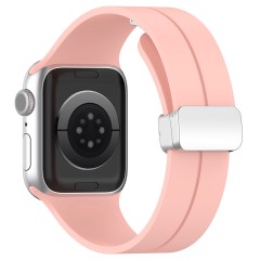 Curea pentru Apple Watch 1/2/3/4/5/6/7/8/9/SE/SE 2 (38/40/41mm) - Techsuit Watchband (W011) - Pink Curea pentru Apple Watch 1/2/3/4/5/6/7/8/9/SE/SE 2 (38/40/41mm) - Techsuit Watchband (W011) - Pink