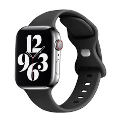 Curea pentru Apple Watch 1/2/3/4/5/6/7/8/9/SE/SE 2 (38/40/41mm) - Techsuit Watchband (W031) - Black Curea pentru Apple Watch 1/2/3/4/5/6/7/8/9/SE/SE 2 (38/40/41mm) - Techsuit Watchband (W031) - Black
