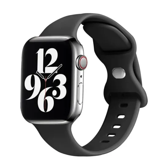 Curea pentru Apple Watch 1/2/3/4/5/6/7/8/9/SE/SE 2 (38/40/41mm) - Techsuit Watchband (W031) - Black Curea pentru Apple Watch 1/2/3/4/5/6/7/8/9/SE/SE 2 (38/40/41mm) - Techsuit Watchband (W031) - Black