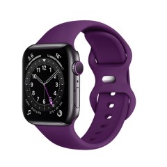 Curea pentru Apple Watch 1/2/3/4/5/6/7/8/9/SE/SE 2 (38/40/41mm) - Techsuit Watchband (W031) - Dark Purple Curea pentru Apple Watch 1/2/3/4/5/6/7/8/9/SE/SE 2 (38/40/41mm) - Techsuit Watchband (W031) - Dark Purple