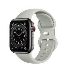 Curea pentru Apple Watch 1/2/3/4/5/6/7/8/9/SE/SE 2 (38/40/41mm) - Techsuit Watchband (W031) - Gray Curea pentru Apple Watch 1/2/3/4/5/6/7/8/9/SE/SE 2 (38/40/41mm) - Techsuit Watchband (W031) - Gray