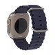 Curea pentru Apple Watch 1/2/3/4/5/6/7/8/9/SE/SE 2 (38/40/41mm) - Techsuit Watchband (W038) - Dark Blue