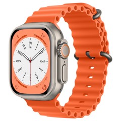 Curea pentru Apple Watch 1/2/3/4/5/6/7/8/9/SE/SE 2 (38/40/41mm) - Techsuit Watchband (W038) - Orange Curea pentru Apple Watch 1/2/3/4/5/6/7/8/9/SE/SE 2 (38/40/41mm) - Techsuit Watchband (W038) - Orange