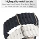 Curea pentru Apple Watch 1/2/3/4/5/6/7/8/9/SE/SE 2 (38/40/41mm) - Techsuit Watchband (W038) - White Curea pentru Apple Watch 1/2/3/4/5/6/7/8/9/SE/SE 2 (38/40/41mm) - Techsuit Watchband (W038) - White