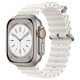 Curea pentru Apple Watch 1/2/3/4/5/6/7/8/9/SE/SE 2 (38/40/41mm) - Techsuit Watchband (W038) - White Curea pentru Apple Watch 1/2/3/4/5/6/7/8/9/SE/SE 2 (38/40/41mm) - Techsuit Watchband (W038) - White