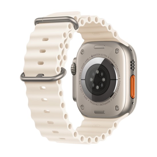 Curea pentru Apple Watch 1/2/3/4/5/6/7/8/9/SE/SE 2 (38/40/41mm) - Techsuit Watchband (W038) - White Curea pentru Apple Watch 1/2/3/4/5/6/7/8/9/SE/SE 2 (38/40/41mm) - Techsuit Watchband (W038) - White