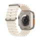Curea pentru Apple Watch 1/2/3/4/5/6/7/8/9/SE/SE 2 (38/40/41mm) - Techsuit Watchband (W038) - White Curea pentru Apple Watch 1/2/3/4/5/6/7/8/9/SE/SE 2 (38/40/41mm) - Techsuit Watchband (W038) - White