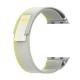 Curea pentru Apple Watch 1/2/3/4/5/6/7/8/9/SE/SE 2 (38/40/41mm) - Techsuit Watchband (W039) - Yellow / Gray