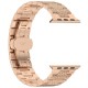 Curea pentru Apple Watch 1/2/3/4/5/6/7/8/9/SE/SE 2 (38/40/41mm) - Techsuit Watchband (W052) - Rose Gold