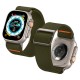 Curea pentru Apple Watch 1/2/3/4/5/6/7/8/9/SE/SE 2/Ultra/Ultra 2 (42/44/45/49mm) - Spigen Fit Lite Ultra - Khaki