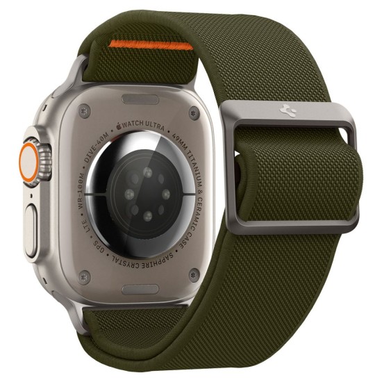 Curea pentru Apple Watch 1/2/3/4/5/6/7/8/9/SE/SE 2/Ultra/Ultra 2 (42/44/45/49mm) - Spigen Fit Lite Ultra - Khaki