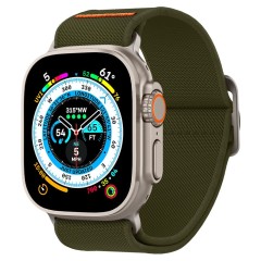 Curea pentru Apple Watch 1/2/3/4/5/6/7/8/9/SE/SE 2/Ultra/Ultra 2 (42/44/45/49mm) - Spigen Fit Lite Ultra - Khaki Curea pentru Apple Watch 1/2/3/4/5/6/7/8/9/SE/SE 2/Ultra/Ultra 2 (42/44/45/49mm) - Spigen Fit Lite Ultra - Khaki