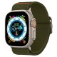 Curea pentru Apple Watch 1/2/3/4/5/6/7/8/9/SE/SE 2/Ultra/Ultra 2 (42/44/45/49mm) - Spigen Fit Lite Ultra - Khaki