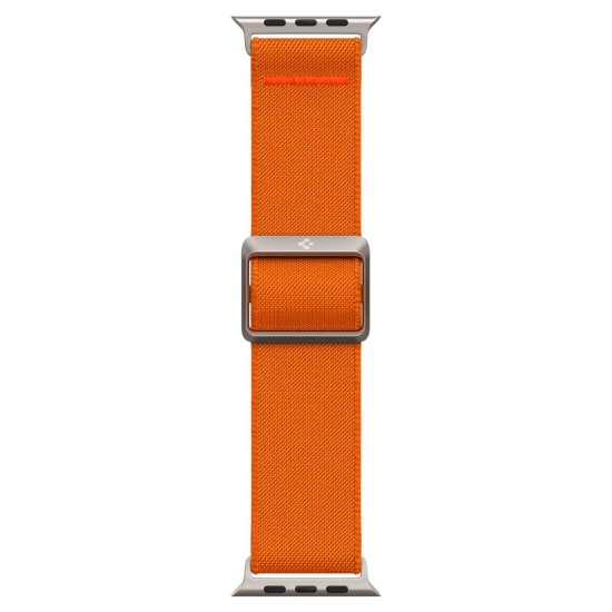 Curea pentru Apple Watch 1/2/3/4/5/6/7/8/9/SE/SE 2/Ultra/Ultra 2 (42/44/45/49mm) - Spigen Fit Lite Ultra - Orange