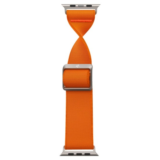 Curea pentru Apple Watch 1/2/3/4/5/6/7/8/9/SE/SE 2/Ultra/Ultra 2 (42/44/45/49mm) - Spigen Fit Lite Ultra - Orange