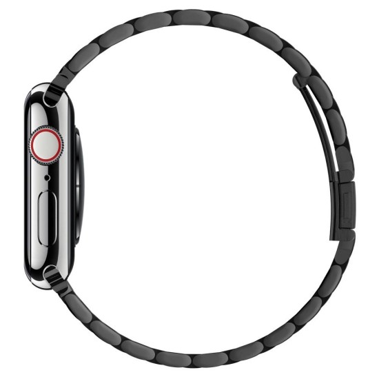 Curea pentru Apple Watch 1/2/3/4/5/6/7/8/9/SE/SE 2/Ultra/Ultra 2 (42/44/45/49mm) - Spigen Modern Fit - Black