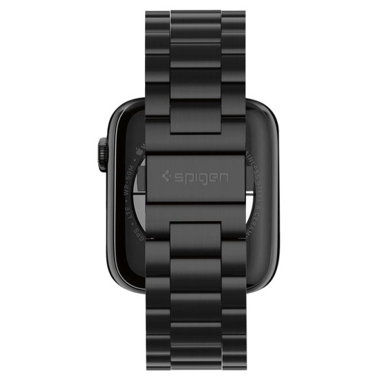 Curea pentru Apple Watch 1/2/3/4/5/6/7/8/9/SE/SE 2/Ultra/Ultra 2 (42/44/45/49mm) - Spigen Modern Fit - Black