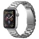 Curea pentru Apple Watch 1/2/3/4/5/6/7/8/9/SE/SE 2/Ultra/Ultra 2 (42/44/45/49mm) - Spigen Modern Fit - Silver