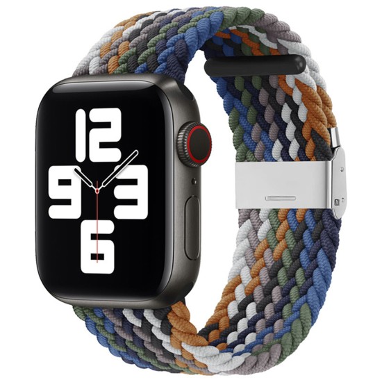 Curea pentru Apple Watch 1/2/3/4/5/6/7/8/9/SE/SE 2/Ultra/Ultra 2 (42/44/45/49mm) - Techsuit Watchband (W032) - Cowboy Green