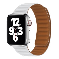 Curea pentru Apple Watch 1/2/3/4/5/6/7/8/9/SE/SE 2/Ultra/Ultra 2 (42/44/45/49mm) - Techsuit Watchband (W035) - White Curea pentru Apple Watch 1/2/3/4/5/6/7/8/9/SE/SE 2/Ultra/Ultra 2 (42/44/45/49mm) - Techsuit Watchband (W035) - White