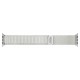 Curea pentru Apple Watch 1/2/3/4/5/6/7/8/9/SE/SE 2/Ultra/Ultra 2 (42/44/45/49mm) - Techsuit Watchband (W037) - Star White