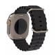 Curea pentru Apple Watch 1/2/3/4/5/6/7/8/9/SE/SE 2/Ultra/Ultra 2 (42/44/45/49mm) - Techsuit Watchband (W038) - Black