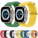 Curea pentru Apple Watch 1/2/3/4/5/6/7/8/9/SE/SE 2/Ultra/Ultra 2 (42/44/45/49mm) - Techsuit Watchband (W038) - Office Green