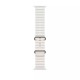 Curea pentru Apple Watch 1/2/3/4/5/6/7/8/9/SE/SE 2/Ultra/Ultra 2 (42/44/45/49mm) - Techsuit Watchband (W038) - White