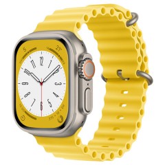 Curea pentru Apple Watch 1/2/3/4/5/6/7/8/9/SE/SE 2/Ultra/Ultra 2 (42/44/45/49mm) - Techsuit Watchband (W038) - Yellow Curea pentru Apple Watch 1/2/3/4/5/6/7/8/9/SE/SE 2/Ultra/Ultra 2 (42/44/45/49mm) - Techsuit Watchband (W038) - Yellow
