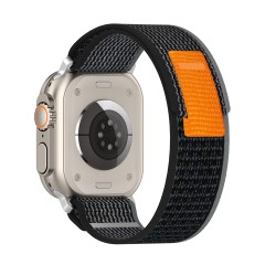 Curea pentru Apple Watch 1/2/3/4/5/6/7/8/9/SE/SE 2/Ultra/Ultra 2 (42/44/45/49mm) - Techsuit Watchband (W039) - Black / Gray Curea pentru Apple Watch 1/2/3/4/5/6/7/8/9/SE/SE 2/Ultra/Ultra 2 (42/44/45/49mm) - Techsuit Watchband (W039) - Black / Gray
