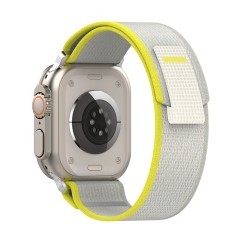 Curea pentru Apple Watch 1/2/3/4/5/6/7/8/9/SE/SE 2/Ultra/Ultra 2 (42/44/45/49mm) - Techsuit Watchband (W039) - Yellow / Gray Curea pentru Apple Watch 1/2/3/4/5/6/7/8/9/SE/SE 2/Ultra/Ultra 2 (42/44/45/49mm) - Techsuit Watchband (W039) - Yellow / Gray