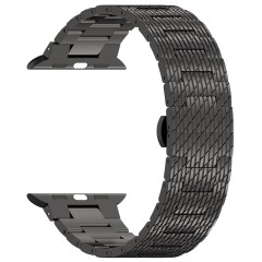 Curea pentru Apple Watch 1/2/3/4/5/6/7/8/9/SE/SE 2/Ultra/Ultra 2 (42/44/45/49mm) - Techsuit Watchband (W052) - Black Curea pentru Apple Watch 1/2/3/4/5/6/7/8/9/SE/SE 2/Ultra/Ultra 2 (42/44/45/49mm) - Techsuit Watchband (W052) - Black