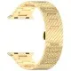 Curea pentru Apple Watch 1/2/3/4/5/6/7/8/9/SE/SE 2/Ultra/Ultra 2 (42/44/45/49mm) - Techsuit Watchband (W052) - Gold