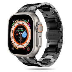 Curea pentru Apple Watch 1/2/3/4/5/6/7/8/9/SE/SE 2/Ultra/Ultra 2 (42/44/45/49mm) - Techsuit Watchband (W063) - Black Curea pentru Apple Watch 1/2/3/4/5/6/7/8/9/SE/SE 2/Ultra/Ultra 2 (42/44/45/49mm) - Techsuit Watchband (W063) - Black