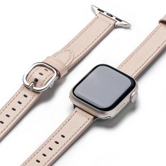Curea pentru Apple Watch SE 40mm - Ringke Leather One Slim - Cozy Pink Curea pentru Apple Watch SE 40mm - Ringke Leather One Slim - Cozy Pink