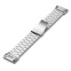 Curea pentru Garmin Fenix 3/3 HR/5X/5X Plus/6X/6X Pro/7X/7X Pro Solar - Techsuit Watchband QuickFit 26mm (W010) - Silver