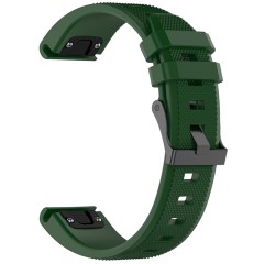 Curea pentru Garmin Fenix 3/3 HR/5X/5X Plus/6X/6X Pro/7X/7X Pro Solar - Techsuit Watchband QuickFit 26mm (W058) - Dark Green Curea pentru Garmin Fenix 3/3 HR/5X/5X Plus/6X/6X Pro/7X/7X Pro Solar - Techsuit Watchband QuickFit 26mm (W058) - Dark Green
