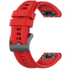 Curea pentru Garmin Fenix 3/3 HR/5X/5X Plus/6X/6X Pro/7X/7X Pro Solar - Techsuit Watchband QuickFit 26mm (W060) - Red Curea pentru Garmin Fenix 3/3 HR/5X/5X Plus/6X/6X Pro/7X/7X Pro Solar - Techsuit Watchband QuickFit 26mm (W060) - Red