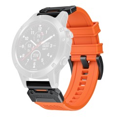 Curea pentru Garmin Fenix 3/3 HR/5X/5X Plus/6X/6X Pro/7X/7X Pro Solar - Techsuit Watchband QuickFit 26mm (W068) - Orange / Black Curea pentru Garmin Fenix 3/3 HR/5X/5X Plus/6X/6X Pro/7X/7X Pro Solar - Techsuit Watchband QuickFit 26mm (W068) - Orange / Black