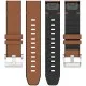 Curea pentru Garmin Fenix 3/3 HR/5X/5X Plus/6X/6X Pro/7X/7X Pro Solar - Techsuit Watchband QuickFit 26mm (W071) - Brown