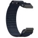 Curea pentru Garmin Fenix 3/3 HR/5X/5X Plus/6X/6X Pro/7X/7X Pro Solar - Techsuit Watchband QuickFit (W057) - Navy Blue