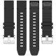 Curea pentru Garmin Fenix 5/5 Plus 6/6 Pro/7/Forerunner 935/945/Approach S60 - Techsuit Watchband QuickFit 22mm (W071) - Black